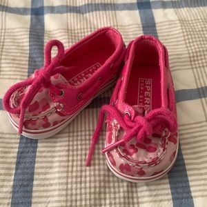 Baby Sperry’s Pink Cheetah